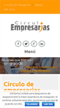 Mobile Screenshot of circuloempresarias.net